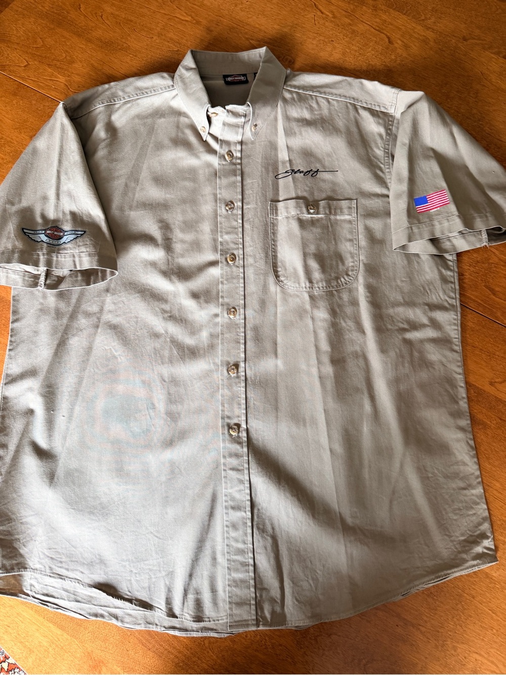 Harley Davidson Staff Shirt, Sturgis 2003, Men’s XL, EUC